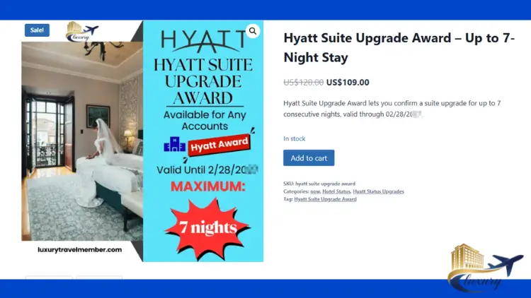 hyatt suite upgrade award fast track 3